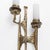 Metal Brutalist Bronze Wall and Murano Glass Sconces, 2000, Set of 2 For Sale - Image 7 of 9