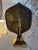 Metal Vintage Turtle Shell Shaped Brass Touch Lamp For Sale - Image 7 of 8