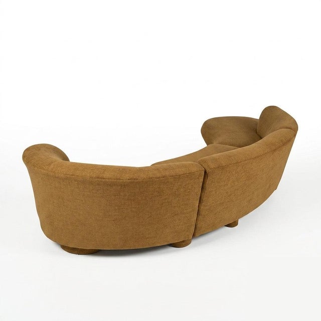 Textile Attributed to Vladimir Kagan Cloud Sectional Sofa Mid Century Modern C. 1960s For Sale - Image 7 of 10