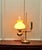 Antique Style Oil Lamp, Brass Table Lamp, This is a super looking piece, it has been copied from the design of an old oil...