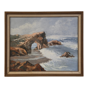 Dorothy A. Gordoy Santa Cruz Natural Bridges California Coastal Oil Painting