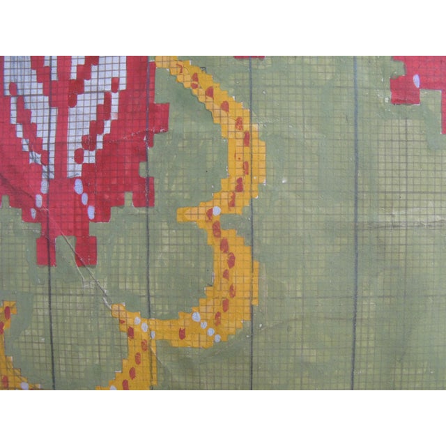 Antique French Textile Design For Sale - Image 9 of 9