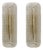 Modern Italian Murano Glass and Brass Sconces, 2000, Set of 2 For Sale