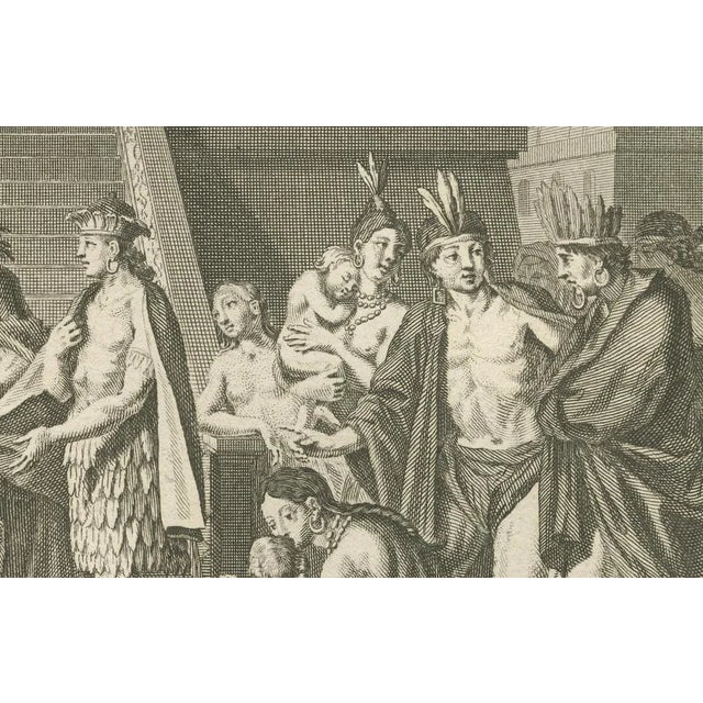 Picart, Marriage and Infant Rituals Among the Mexicans, Engraving, 1734 For Sale - Image 6 of 11
