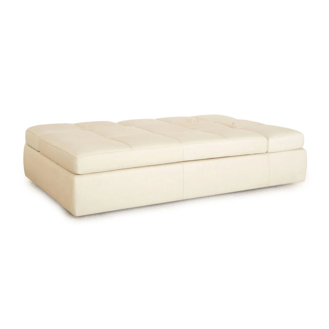 Modern Square Up Two-Seater Sofa from FSM For Sale - Image 3 of 8