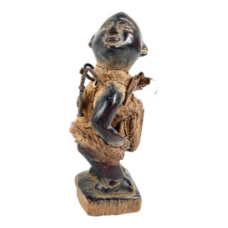 Early 20th Century Kongo Nkisi Nkondi Power Fetish Figure For Sale