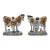 Yorkshire Prattware Figures of Cows With Attendants For Sale