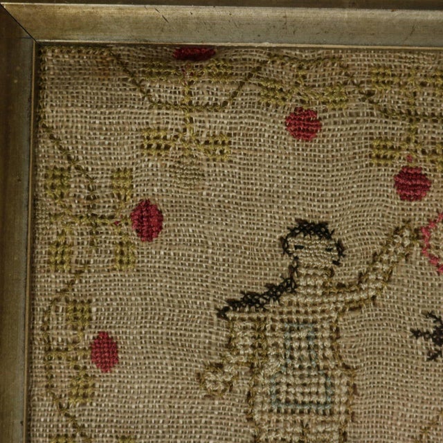 Antique Sampler, 1777 by Phebe Hotham Aged 10 For Sale - Image 16 of 18