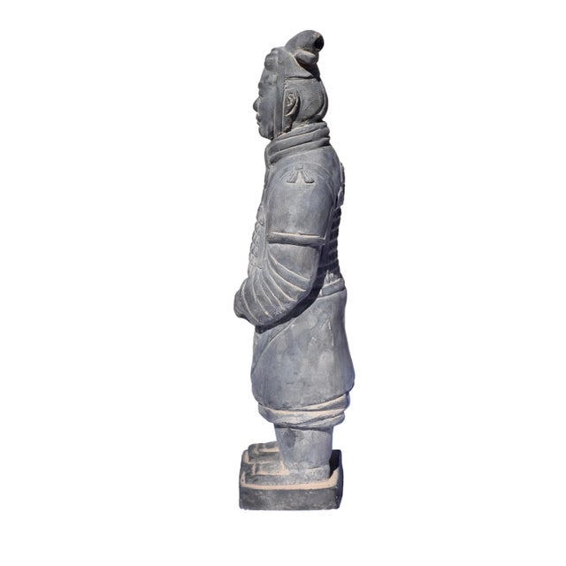 Chinese Terracotta Warrior Figure Era: Early-Mid 20th Century Reproduction, Qin Dynasty Style Origin: China, Xi'an...