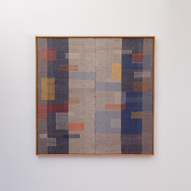 Spigonatura N°61 Hand-Woven Tapestry by Susanna Costantini For Sale - Image 9 of 9