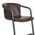 Regina Andrew Axl Leather Counter Stool, Distressed Whiskey - Set of 2 For Sale - Image 4 of 8