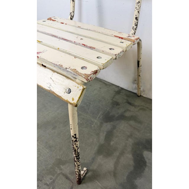 Vintage Industrial Beige Chair, 1960s For Sale - Image 18 of 18