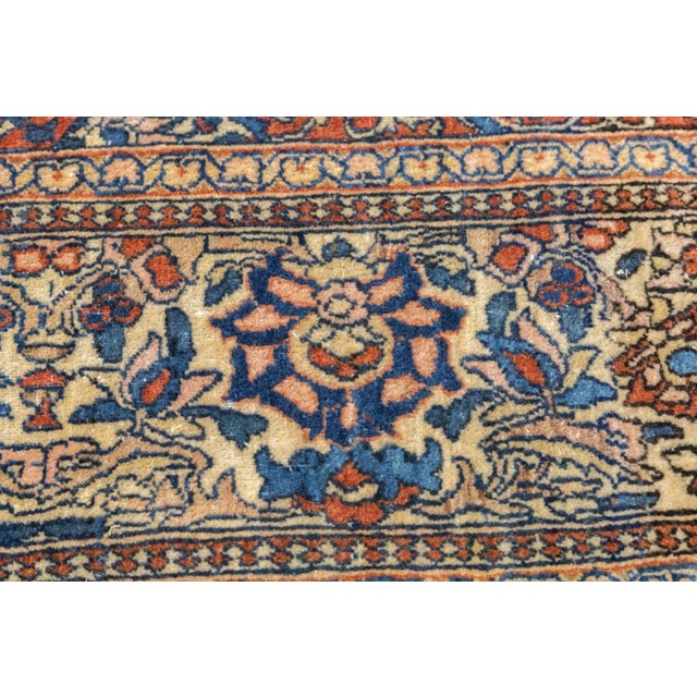 Antique Persian Isfahan Rug 4’2" x 6’7". The picturesque, old Persian capital, which since the early 20th century has...