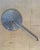 Metal Silver Hand Mirror with Radial Groove Back For Sale - Image 7 of 13