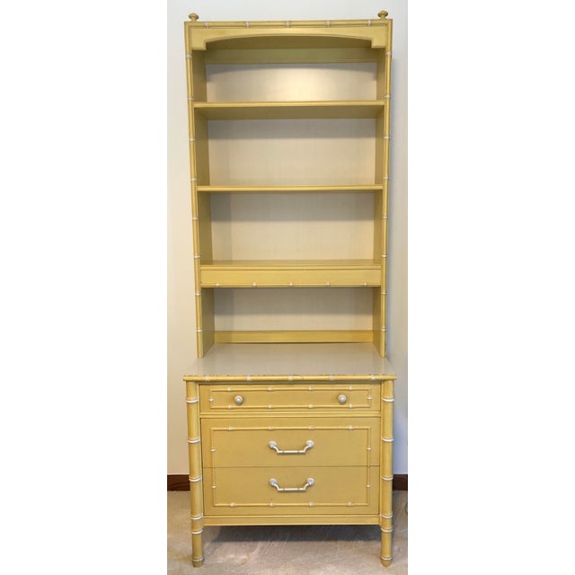 1970’s Thomasville Allegro Collection Chest of 3Drawers and Bookshelf