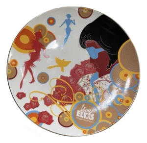 Viva Elvis Cirque Du Soleil Collectible Decorative Plate
