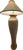 1980s Postmodern Plaster Banana Leaf Floor Lamp - Serge Roche Style For Sale - Image 9 of 13