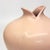 Blush 1980s Extra Large Matte Blush Vase With Relief Lilly Motif by Haeger, No 7100. Made in Usa For Sale - Image 8 of 10