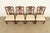 1980s Henredon Georgian Carved Mahogany Dining Chairs, Set of Four For Sale - Image 5 of 14