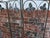Antique 4 Panel Iron Screen. For Sale - Image 15 of 15