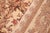 Textile Shabby Chic Trellis 1990's Pak-Persian Ivory/Pink Wool Rug - 6'2'' X 9'3'' For Sale - Image 7 of 9