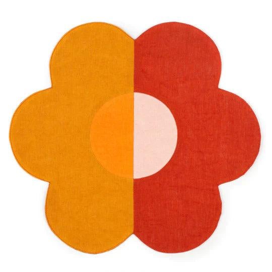 Patchwork is back in a big way! We leaned on the piecing technique to add a retro vibe to our Floral Embroidered Linen...