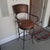 This Artistica Home dining chair features a strong metal frame with a comfortable padded brown seat and matching backrest....