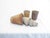 This set of three nested crucibles was used by a Boston 19th Century muralist to mix paints using pigments. There is a...