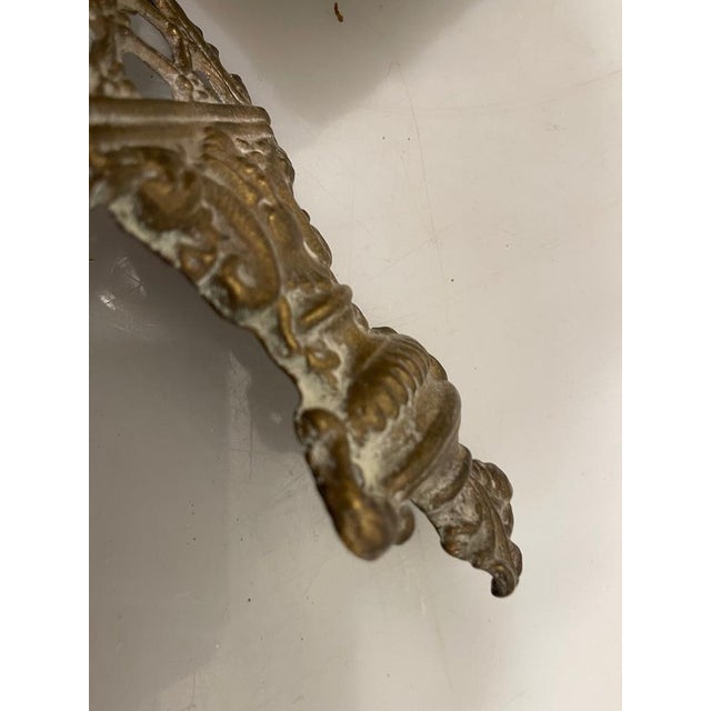 Metal Bronze Sconces, 1960s , Set of 2 For Sale - Image 7 of 11