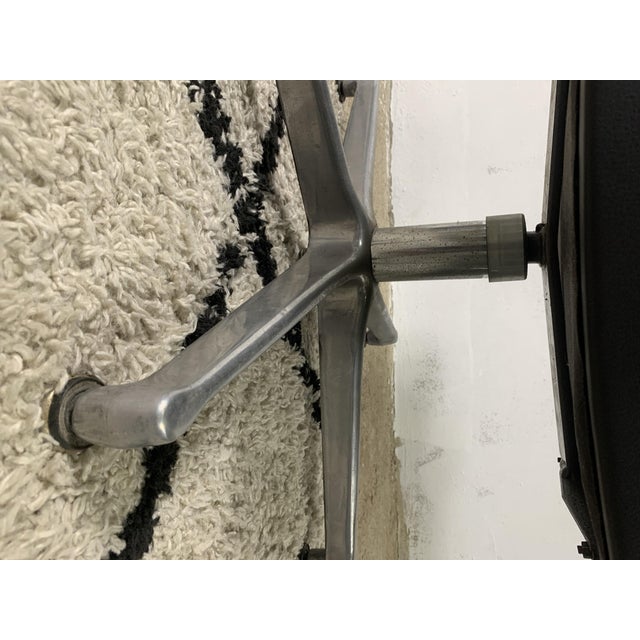 Black Italian Design Office Leatherette Armchair by Vaghi For Sale - Image 8 of 13