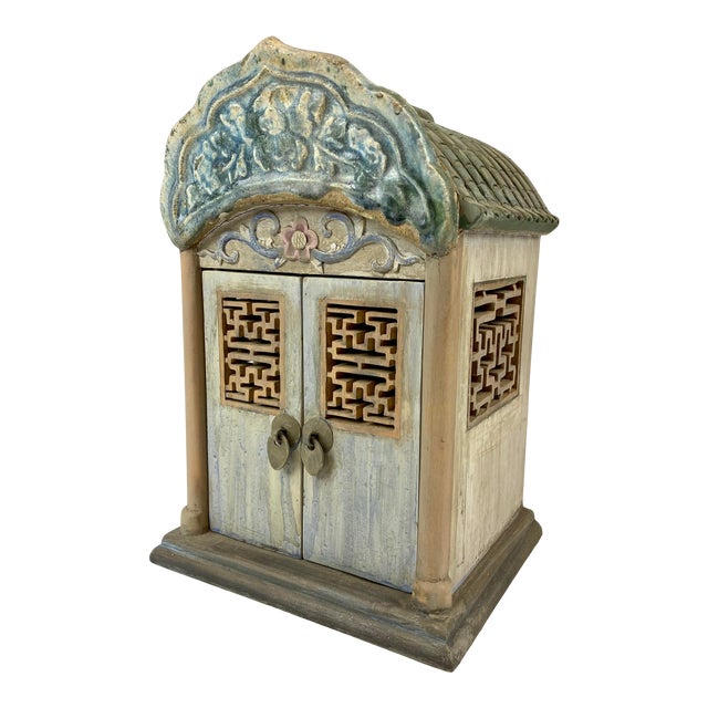 Hand Crafted Village House With 18th C Roof Tile For Sale