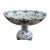 1969–73 Royal Copenhagen Blue Fluted Full Lace Porcelain Footed Compote No. 1/1020 For Sale