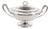 Antique George III Sterling Silver Soup Tureen Cover Benjamin Laver London 1787 For Sale