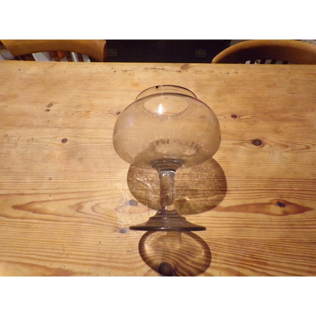 19th Century Glass Leech Jar, 1890 For Sale - Image 4 of 7