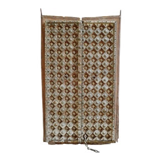 Antique Indian Bronze Raja Door For Sale