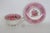 Mid 20th Century Royal Halsey Pink Opalescent Lusterware Footed Teacup and Saucer - Pair For Sale - Image 9 of 13