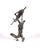 Untitled (it depicts acrobats, trapeze artists or gymnasts in mid pose) bronze cast sculpture signed and numbered from...
