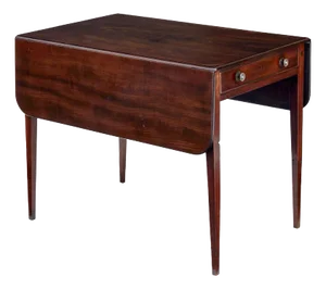 Antique Drop Leaf Pembroke Table in Mahogany