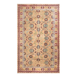 Early 20th Century N. Indian Cotton Agra Carpet ( 8'6" x 14'6" - 260 x 442 ) For Sale