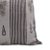 Fabdivine Handcrafted Block Print Cushion Cover 26x26 Inch Pure Linen-Urban Flag For Sale - Image 4 of 4