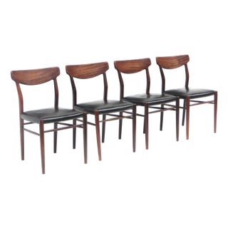 Danish Chairs from Harry Østergaard, 1960s, Set of 4 For Sale