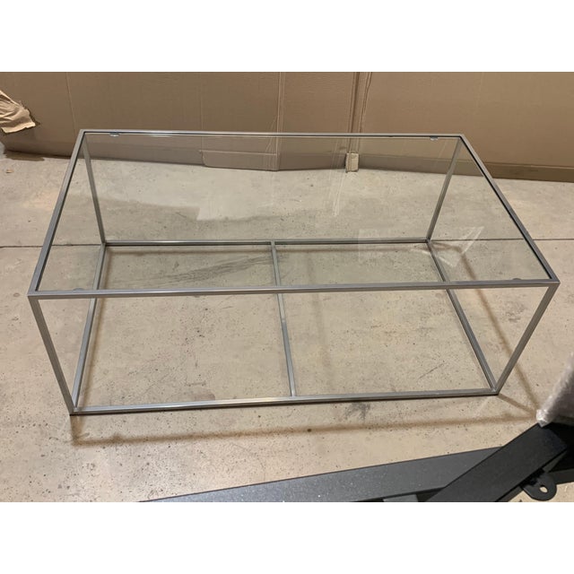 New Modern Iron Rectangular Table, Indoor or Outdoor For Sale - Image 4 of 18