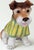 Yellow Vintage Ceramic Boston Terrier in Preppy Striped Sweater For Sale - Image 8 of 18