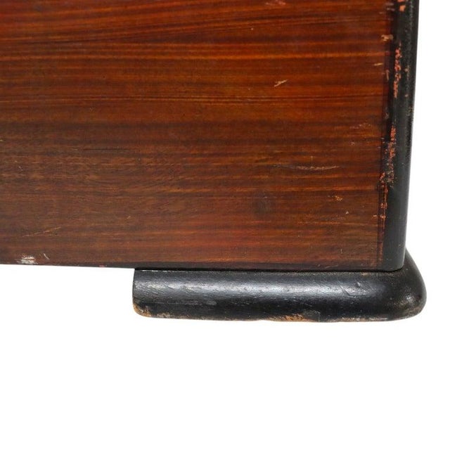 Chinese Rosewood & Marquetry Inlay Figural Automaton Cylinder Music Box C1890 For Sale - Image 15 of 16