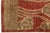 Handamde Transitional Peshawar Wool Rug in Burgundy With Allover Motif For Sale In New York - Image 6 of 10