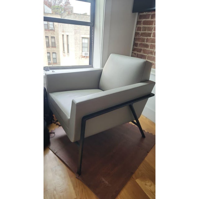 Modern Holly Hunt Stilt Coupe Lounge Chair For Sale - Image 3 of 3