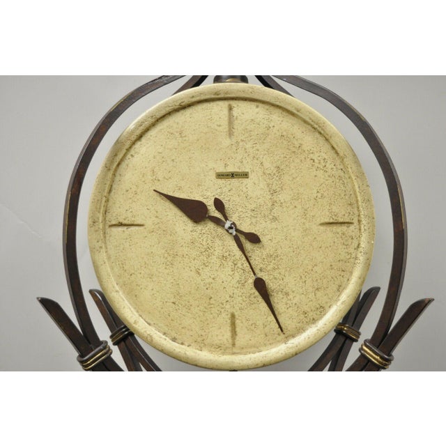 Howard Miller Vercelli Grandfather Clock Tall Wrought Iron Standing