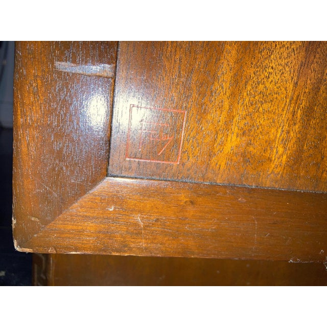 Mid 20th Century Frank Lloyd Wright for Henredon Occasional Table For Sale - Image 9 of 12