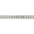Ladies 18k White Gold 5.84ct Princess Cut Diamond Tennis Bracelet For Sale - Image 4 of 8