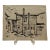 Henry Emil Salloch Original Drawing on Paper Mid-Century Modern Urban Back Alley Ink S Ketch, 1946. For Sale